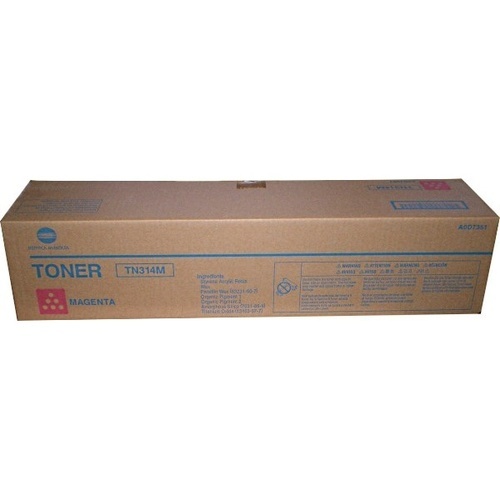 Minolta 314 - Toner authentique A0D7351, TN314M - Magenta