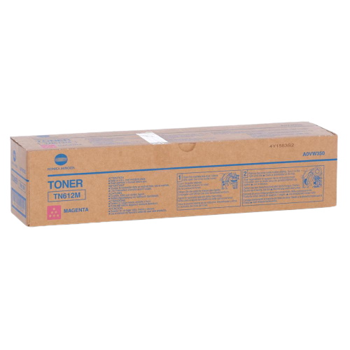 Minolta 612 - Toner authentique A0VW350 - Magenta