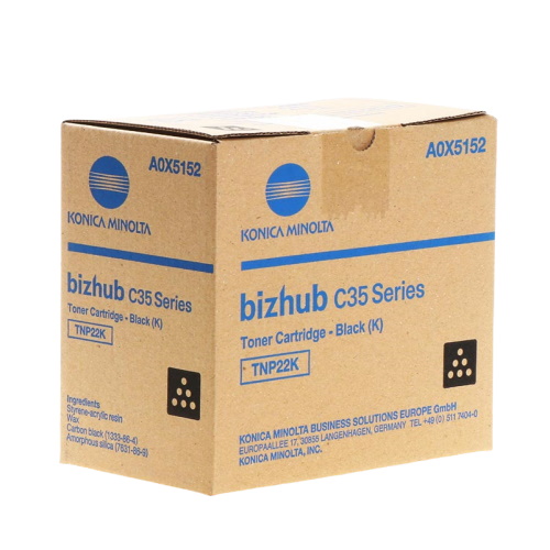 Minolta 22 - Toner authentique A0X5152 - Black