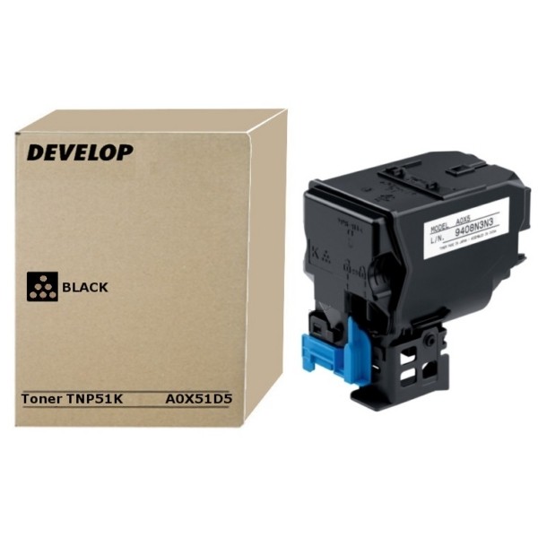 Minolta 51 - Toner authentique A0X51D5 - Black