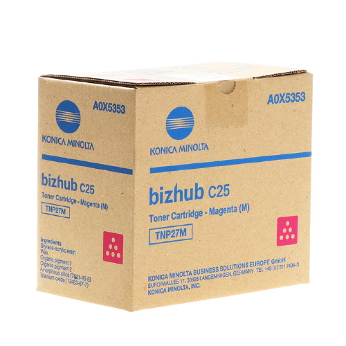 Minolta 27 - Toner authentique A0X5353 - Magenta