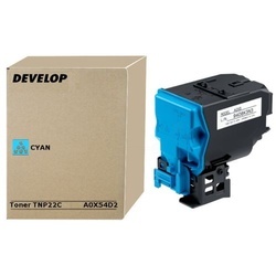 Minolta TNP22 - Toner authentique A0X54D2 - Cyan