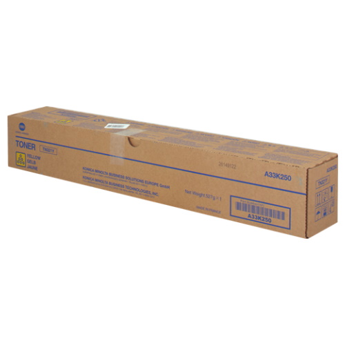 A33K250.jpg Minolta A33K250, TN216Y, TN319Y - Toner authentique A33K250, TN321Y - Yellow