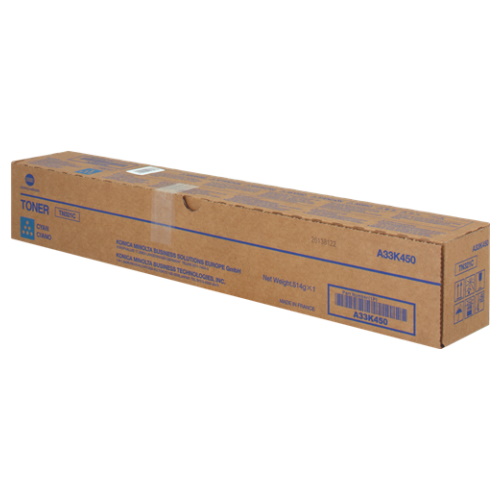 Minolta A33K450, TN321C - Toner authentique A33K450, TN321C - Cyan
