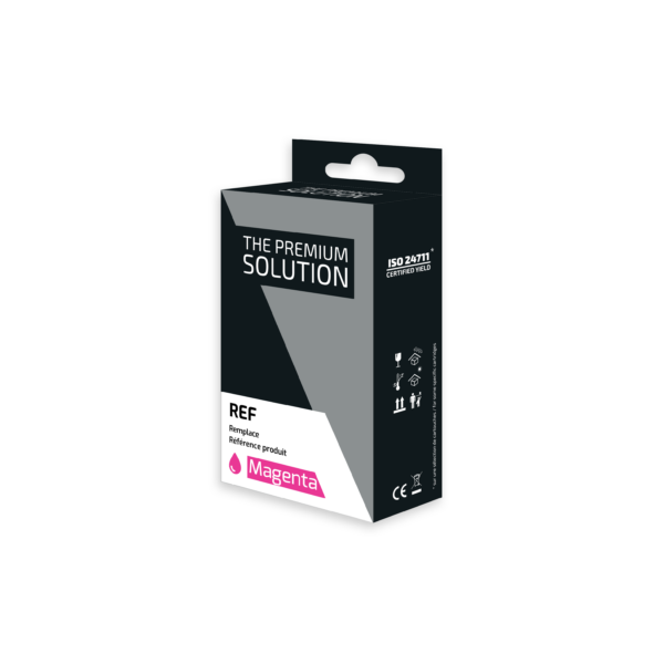 Brother 521 - cartouche jet d'encre compatible avec LC521M - Magenta