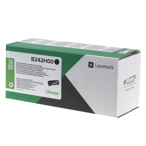 B242H00.jpg Lexmark 242H - Toner authentique B242H00 - Black