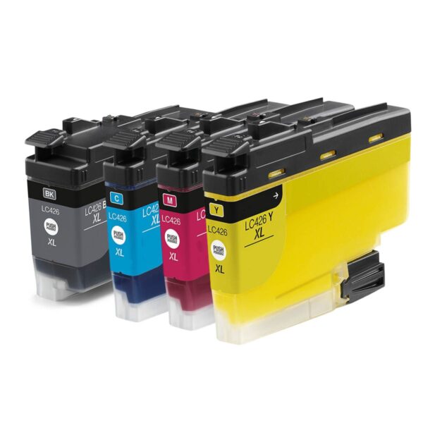 Brother 426 - Pack x 4 jet d'encre compatible avec LC426 - Black Cyan Magenta Yellow