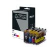 B8B22UB_CL.jpg Brother B22UB/CL Pack x 4 compatible avec LC22U - Noir Cyan Magenta Jaune