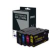 Pack de 4 cartouches d'encre noir et couleur compatible C1500XL (PG-1500)