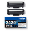 Brother TN-2420 - Pack x2 Toner authentique TN-2420 - Black