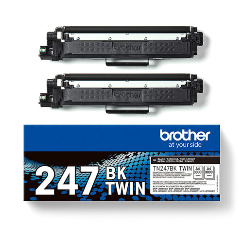 Brother TN-247 - Pack x2 Toner authentique TN-247 - Black