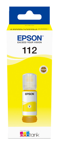 Epson 112 - Recharge d'encre authentique C13T06C44A - Yellow