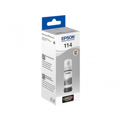 Epson 114 - Recharge d'encre authentique C13T07B540 - Gris