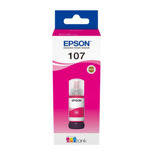 Epson 107 - Recharge d'encre authentique C13T09B340, 107 - Magenta