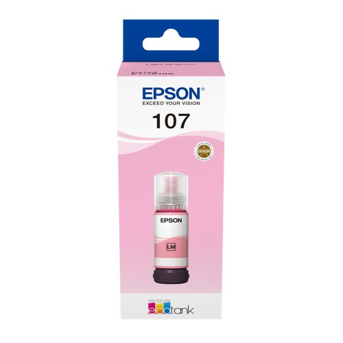 Epson 107 - Recharge d'encre authentique C13T09B640, 107 - Light Magenta