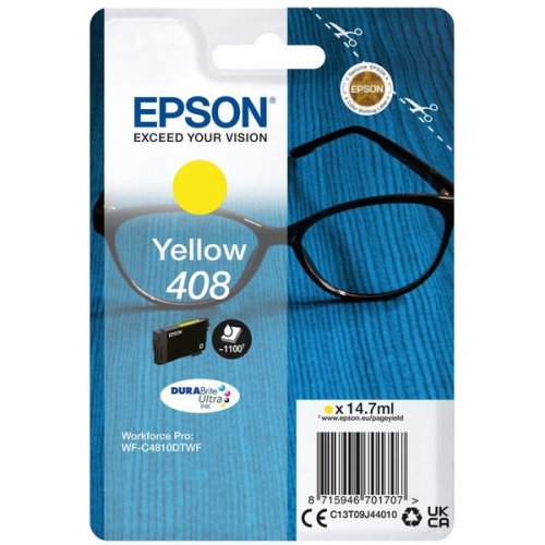 Epson 408 - cartouche jet d'encre authentique C13T09J44010 - Yellow