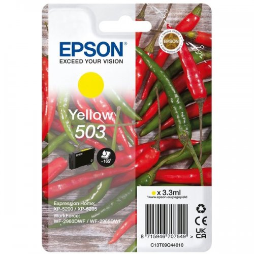 Epson 503 - cartouche jet d'encre authentique C13T09Q44010 - Yellow