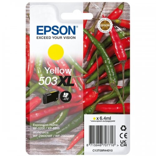 Epson 503XL - cartouche jet d'encre authentique C13T09R44010 - Yellow