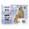 Epson 26XL - Pack x 4 jet d'encre authentique C13T26364010 - Black Cyan Magenta Yellow