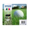 Epson T3466 - Pack x 4 jet d'encre authentique C13T34664010 - Black Cyan Magenta Yellow