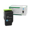Lexmark 242X - Toner authentique C242XC0 - Cyan