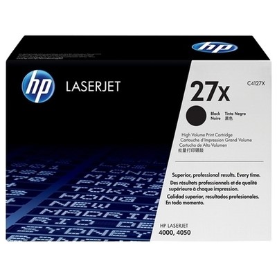 Hp 27X - Toner authentique C4127X - Black