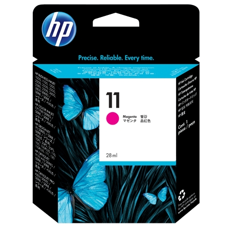 Hp 11 - cartouche jet d'encre authentique C4837AE - Magenta