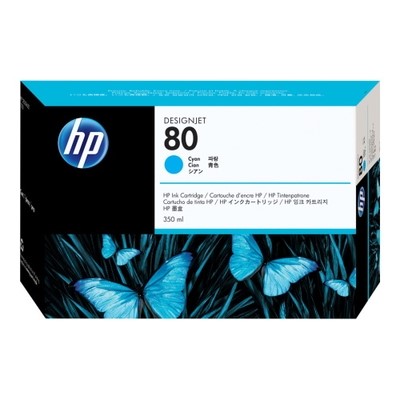 Hp 80XL - cartouche d'encre authentique C4846A - Cyan