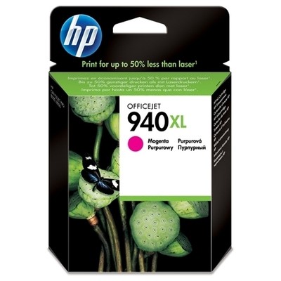 Hp 940XL - cartouche jet d'encre authentique C4908AE - Magenta