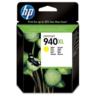 Hp 940XL - cartouche jet d'encre authentique C4909AE - Yellow