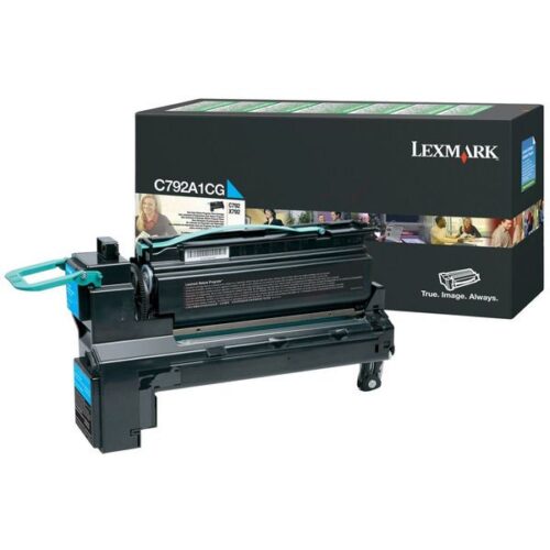 C792A1CG.jpg Lexmark 792 - Toner authentique C792A1CG - Cyan