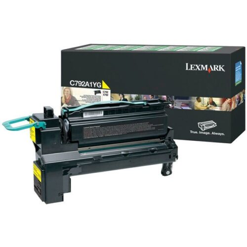 C792A1YG.jpg Lexmark 792 - Toner authentique C792A1YG - Yellow