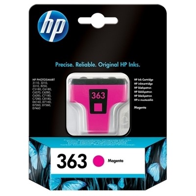 C8772EE.jpg Hp 363 - cartouche jet d'encre authentique C8772EE - Magenta