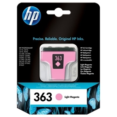 Hp 363 - cartouche jet d'encre authentique C8775EE - Light Magenta