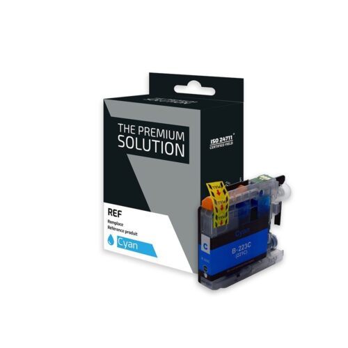 C8B223C.jpg Brother B223C Cartouche compatible avec LC223C - Cyan