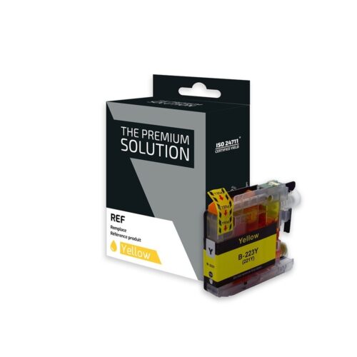 C8B223Y.jpg Brother B223Y Cartouche compatible avec LC223Y - Jaune