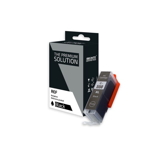 C8C550XL.jpg Canon C550XL Cartouche compatible avec PGI550PGBKXL, 6431B004 - Noir