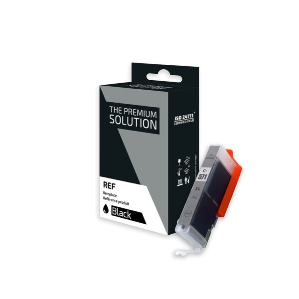 Cartouche d'encre Gris compatible C570/C571 (CLI-571 GYXL)