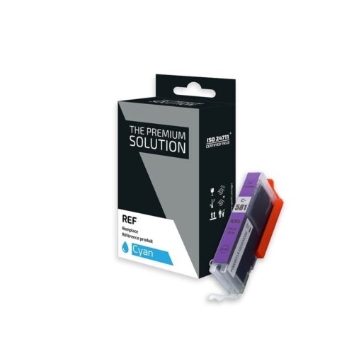 Cartouche d'encre Photo Bleu compatible C580XXL/C581XXL (581PBXXL)