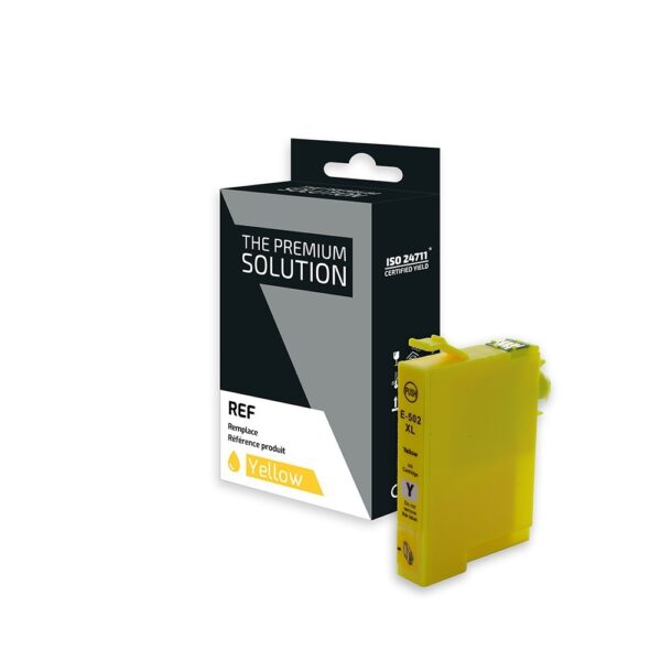 Cartouche d'encre Jaune compatible E502XL (T502XL - JUMELLES)