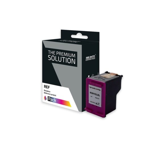 Cartouche à tête d'impression Cyan, Magenta, Jaune compatible H301XL (CH564EE)