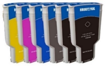 hp H727XC - cartouche d'encre compatible avec  F9J76A - Cyan