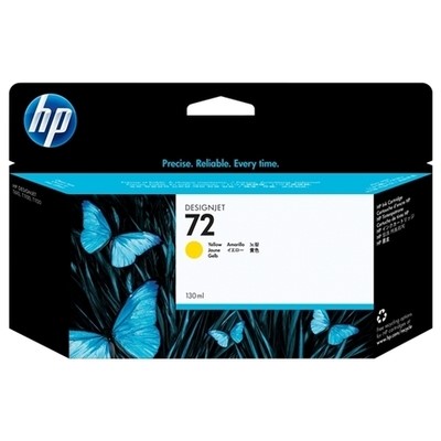 Hp 72XL - cartouche d'encre authentique C9373A - Yellow