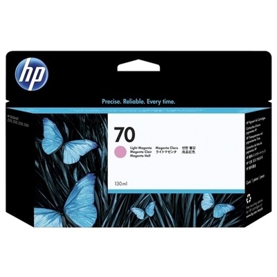 Hp 70 - cartouche jet d'encre authentique C9453A - Light Magenta