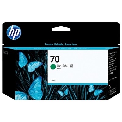 Hp 70 - cartouche jet d'encre authentique C9457A - Vert