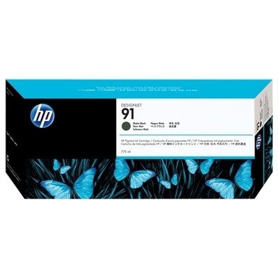 Hp 91 - cartouche d'encre authentique C9464A, 91 - Black