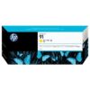 Hp 91 - cartouche d'encre authentique C9469A, 91 - Yellow