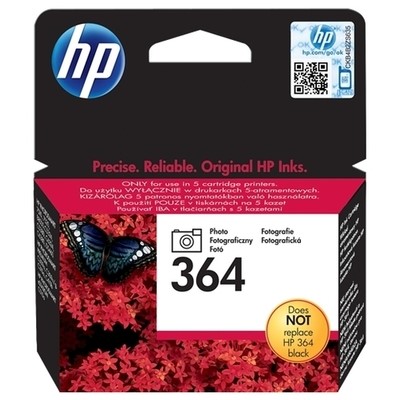 Hp 364 - cartouche jet d'encre authentique CB317EE - Photo Black