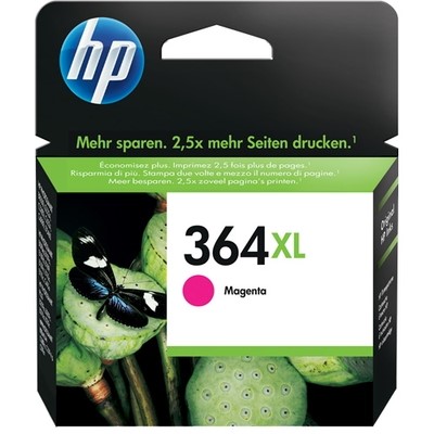 Hp 364XL - cartouche jet d'encre authentique CB324EE - Magenta