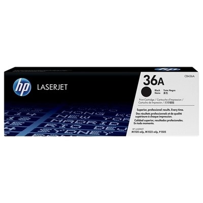 Hp 36A - Toner authentique CB436A - Black